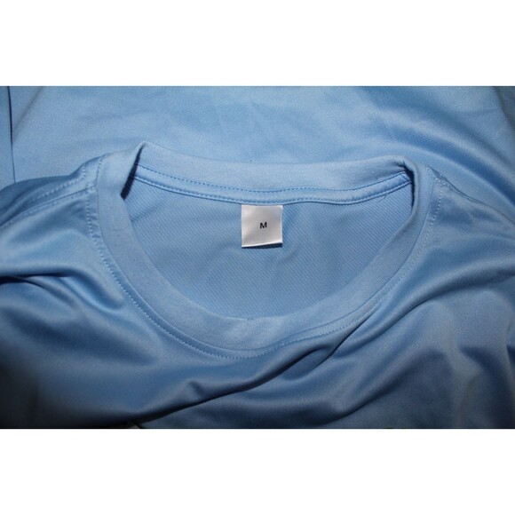 Men's T Shirt The Weedfather Size M Polyester Light blue - Picture 5 of 5